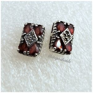 Vintage Style Marcasite Studs